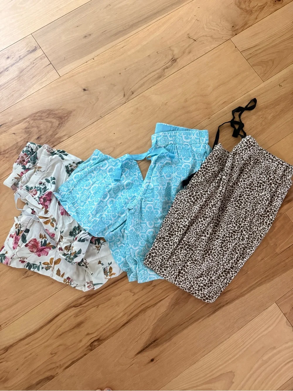Bundle 3 pairs size small pj pants: lands end and Loft